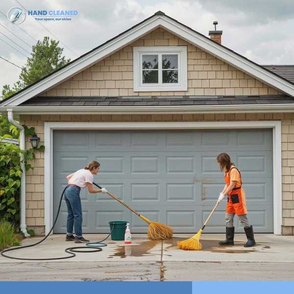 Garage Cleaning - Small 1 Car (Cleaning cobwebs, vacuum and mop)